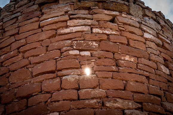 Sun Star through the Wall