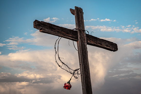 Cross and Rose
